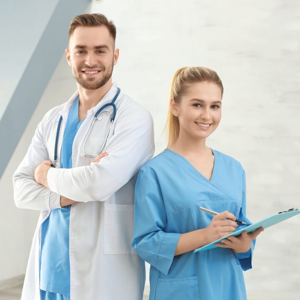 Two Physician Assistants